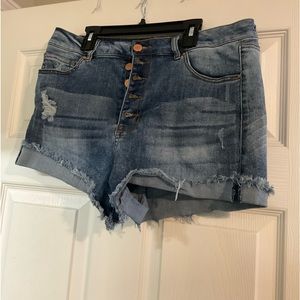 Jean shorts